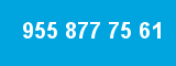 955 877 75 61 955 877 75 61